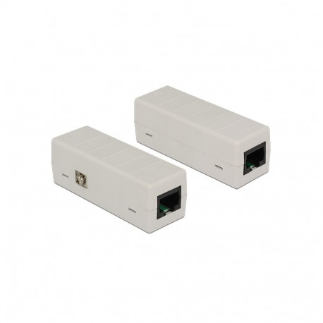 Võrguülepinge kaitse: 6 kV RJ45, PoE