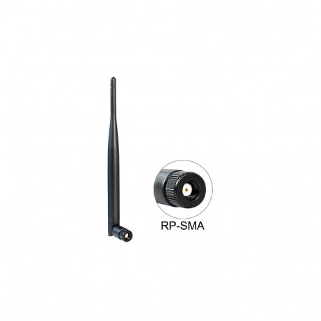 Ringantenn: 5 dBi ac/a/h/b/g/n 2.4/5GHz, sisetingimustele, rp-sma