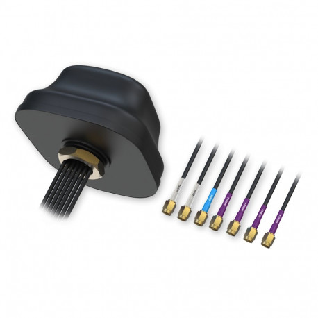 5G Combo MIMO Mobile/GNSS/WIFI antenn, 5xSMA, 2xRP-SMA