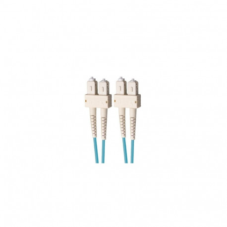 Enhanced SC - SC OM3 RBS AQUA LSZH 2F 3.0mm ZDPX 1M