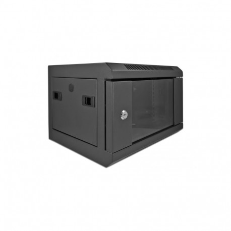 Seinakapp 4U 350x280x255 klaasuks, k,l,s, 10 tolli, MINI-RACK must