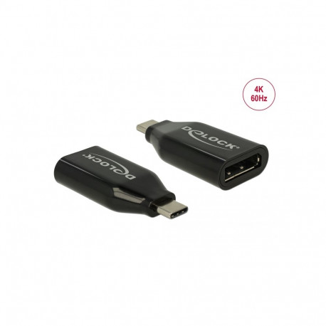 Delock Adapter USB Type-C™ male to DisplayPort female (DP Alt Mode) 4K 60 Hz