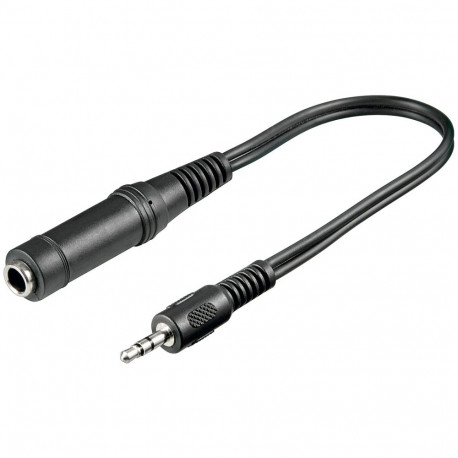 Üleminek 3.5mm (M) - 6.35mm (F)