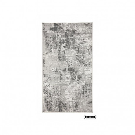CARPET FAUXSILK 0.8X1.5M GREY