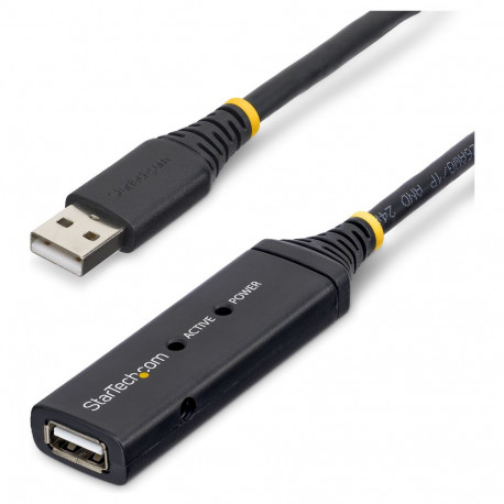 "STARTECH.COM 15m USB 2.0 Repeater Kabel - Aktives USB Verlngerungskabel mit Signalverstrker - 1 x U
