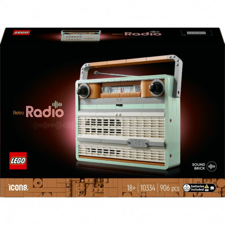"LEGO Icons 10334 Radio w stylu retro"