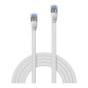 "Cat.6A U/FTP Flachband Patchkabel weiss 0,3m"