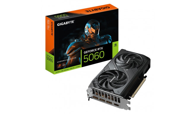 "RTX 5060 8GB Gigabyte WINDFORCE MAX OC V2 GDDR7"
