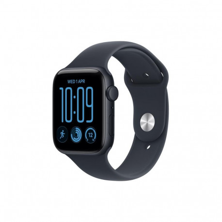 Apple Watch SE 3 GPS 40mm Midnight Alu, Blue Sport Band - S/M