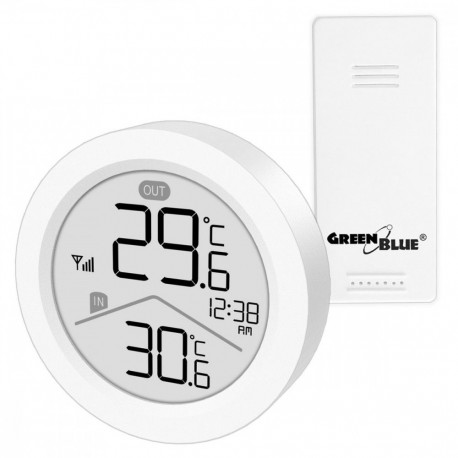 The GreenBlue GB162 is a popular wireless digital weather station known for its lar