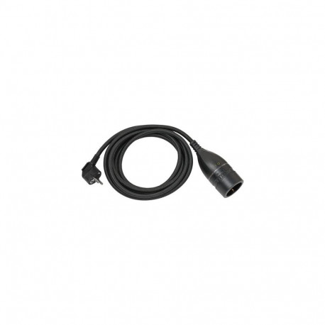 Brennenstuhl 1161830030 power cable Black 5 m Power plug type E+F Barrel type N