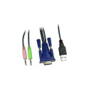 Inter-Tech KVM-CS-41UA KVM switch Black