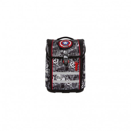 McNeill Avengers school bag set Boy Black, White, Red