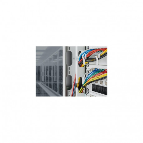 Digitus CAT 6A F-FTP Slim patch cord, 1 m, black, 10 pieces
