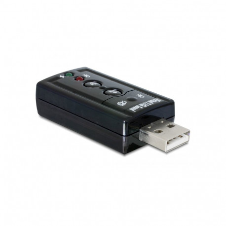 External USB 2.0 Sound Adapter Virtual 7.1 - 24 bit / 96 kHz with S/PDIF