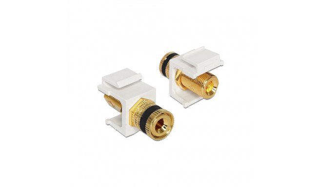 Delock Keystone module binding post > thread nut black