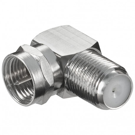 Adapter F-pistik - F-pesa 90kraadi nurgaga