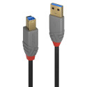 USB 3.2 kaabel A - B 5.0m, ANTHRA