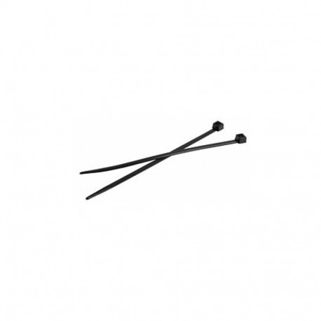 Cable tie 160 x 2,6mm, PA 6.6, black 100pcs