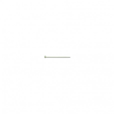 Cable tie 250 x 4,8mm, PA 6.6, white 100pcs