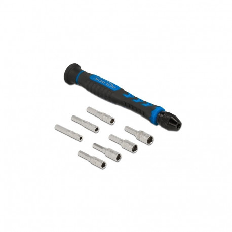 Delock Screwdriver Set 8 pieces external hexagonal hollow shaft 2.5 - 5.5 mm