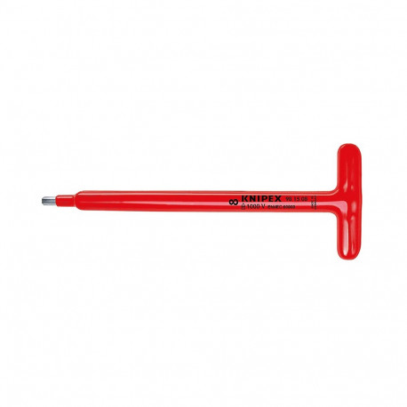 Screwdriver for hexagon socket screws With T-handle 6,0mm 1000V