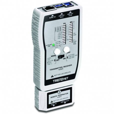 Kaablitester (TP & Coax) +toongener ja USB A/B