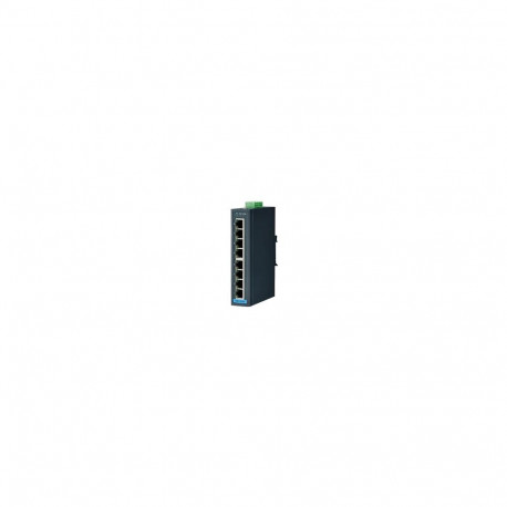 Switch: 8 x 10/100BaseT(X), -10 kuni 60°C, mittemanageeritav, metallist DIN