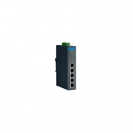 Switch: 4 x 10/100/1000BaseT(X) PoE+, 1 x 10/100/1000BaseT(X) , -40 kuni 75°C, mittemanageeritav, me