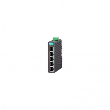Switch: 5 x 10/100BaseT(X) ports, -10 kuni 60°C, mittemanageeritav, plastikust DIN
