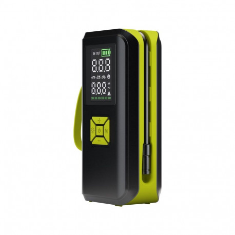 Juhtmevaba kompressor, 80W, LCD, max. 10bar/150psi, laetav 2000mAh