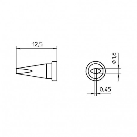 Kolviots LT ASL Slimlinelapik 1.6X0.45MM, WP80