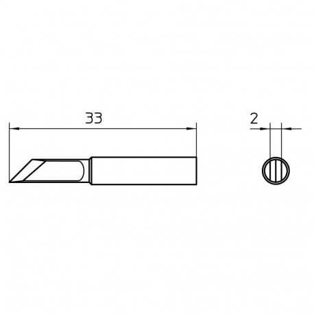 Kolviots XNT KN nuga 2,0mm