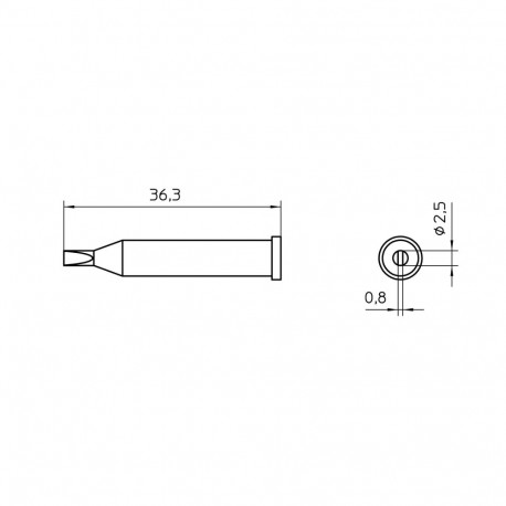 Kolviots XT B SL 2.5 X 0.8