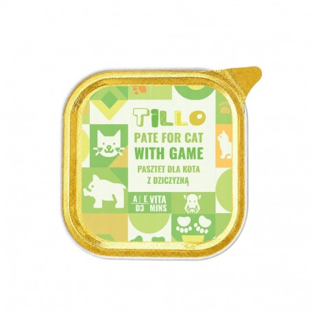 TILLO Pate Game - wet cat food - 100g