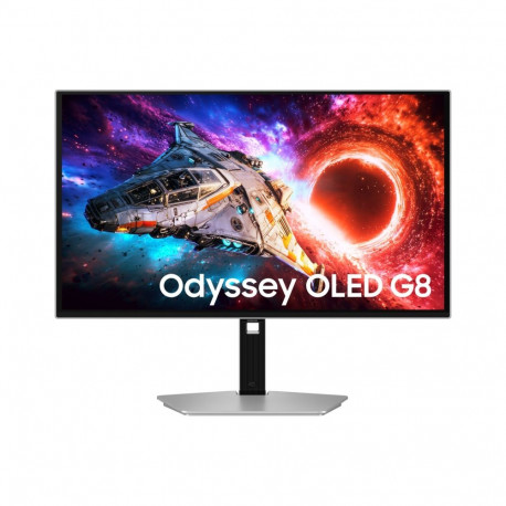 Samsung G80SH computer monitor 68.6 cm (27") 3840 x 2160 pixels 4K Ultra HD OLED Silver