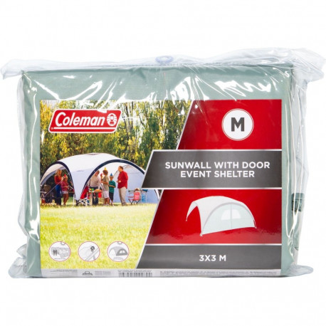 Sunwall M külgsein Event Shelter Pro M 3m uksega, hõbe