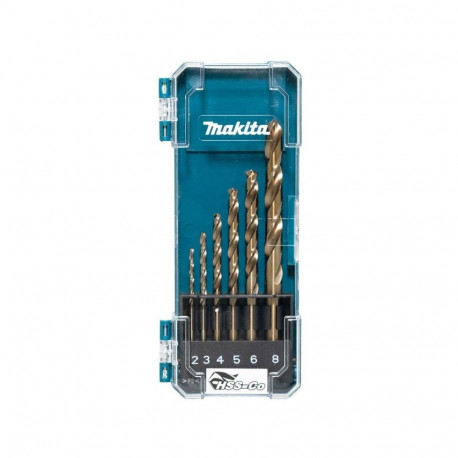 METAL DRILL BITS D-75758 HSS-CO 2-8MM 6P