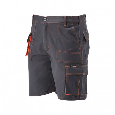 Yato DORIA YT-80926 töölühikesed püksid, L, 65% polüester, 35% puuvill, 245 g/m², 7 taskut, vöökoht 