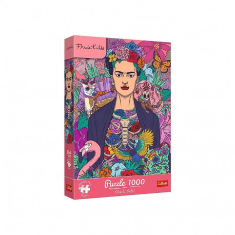 TREFL Premium Plus Puzzle Frida Kahlo Blossoming Soul, 1000 pcs