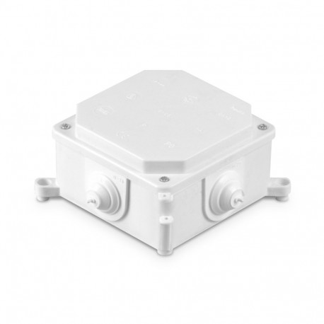 Kaabliharukarp IP44 kaabliläbiviik D-25 kaablile, mõõtmed 103x103x60