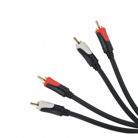 Cabletech audio-kaabel 2RCA-2RCA 3.0m Basic Edition