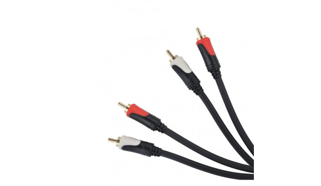 Cabletech audio-kaabel 2RCA-2RCA 3.0m Basic Edition