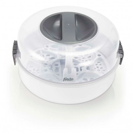 Alecto lutipudelite sterilisaator BW-04, mikrolaineahjus kasutatav, valge
