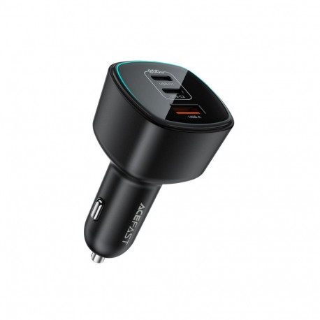 Acefast Acefast B18 200W Car Charger 2x USB-C + USB-A - Black
