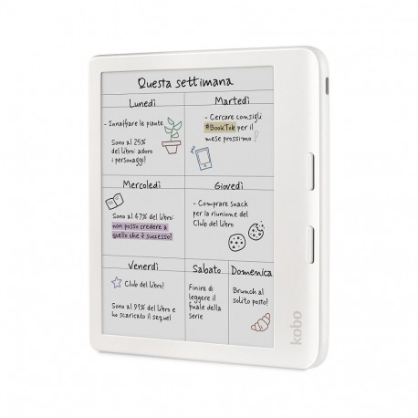 "Kobo eBook-Reader eBookReader Libra Colour white (N428-KU-WH-K-CK) (N428KUWHKCK)"