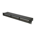 Extralink patch-paneel CAT6 STP V2, 24 porti