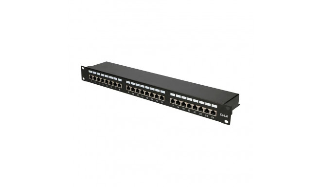 Extralink patch-paneel CAT6 STP V2, 24 porti