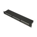 "Extralink CAT6 STP Patchpanel V2, 24 Ports"