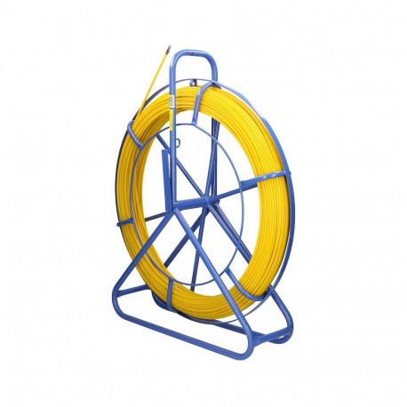 "Extralink Pilot 6mm 50m | Cable pulling rod | glass fibre FRP, d. 6mm, l. 50m, yellow"
